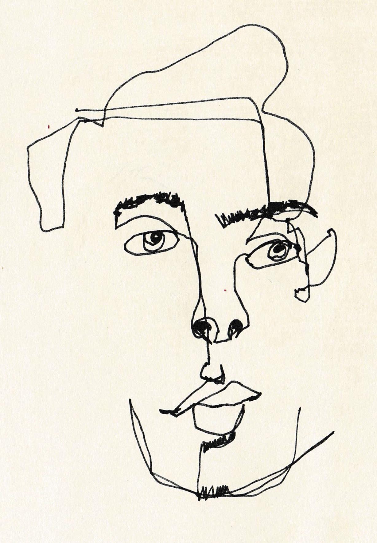 Contour Face Drawing at GetDrawings Free download