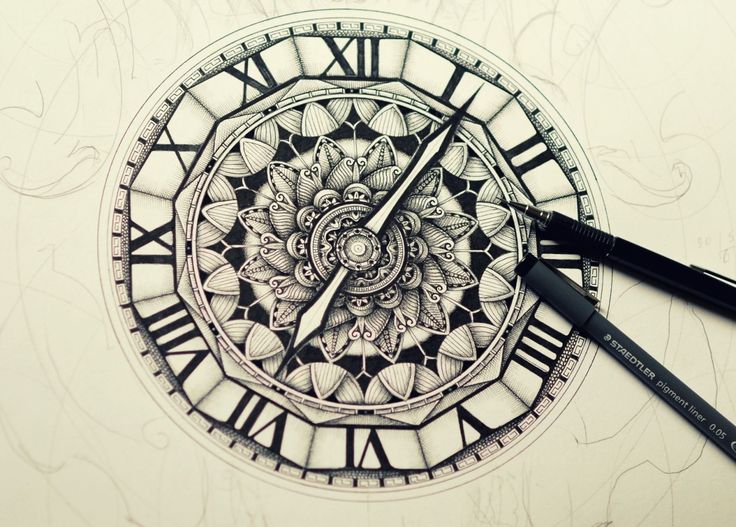 Cool Clock Drawing at GetDrawings Free download