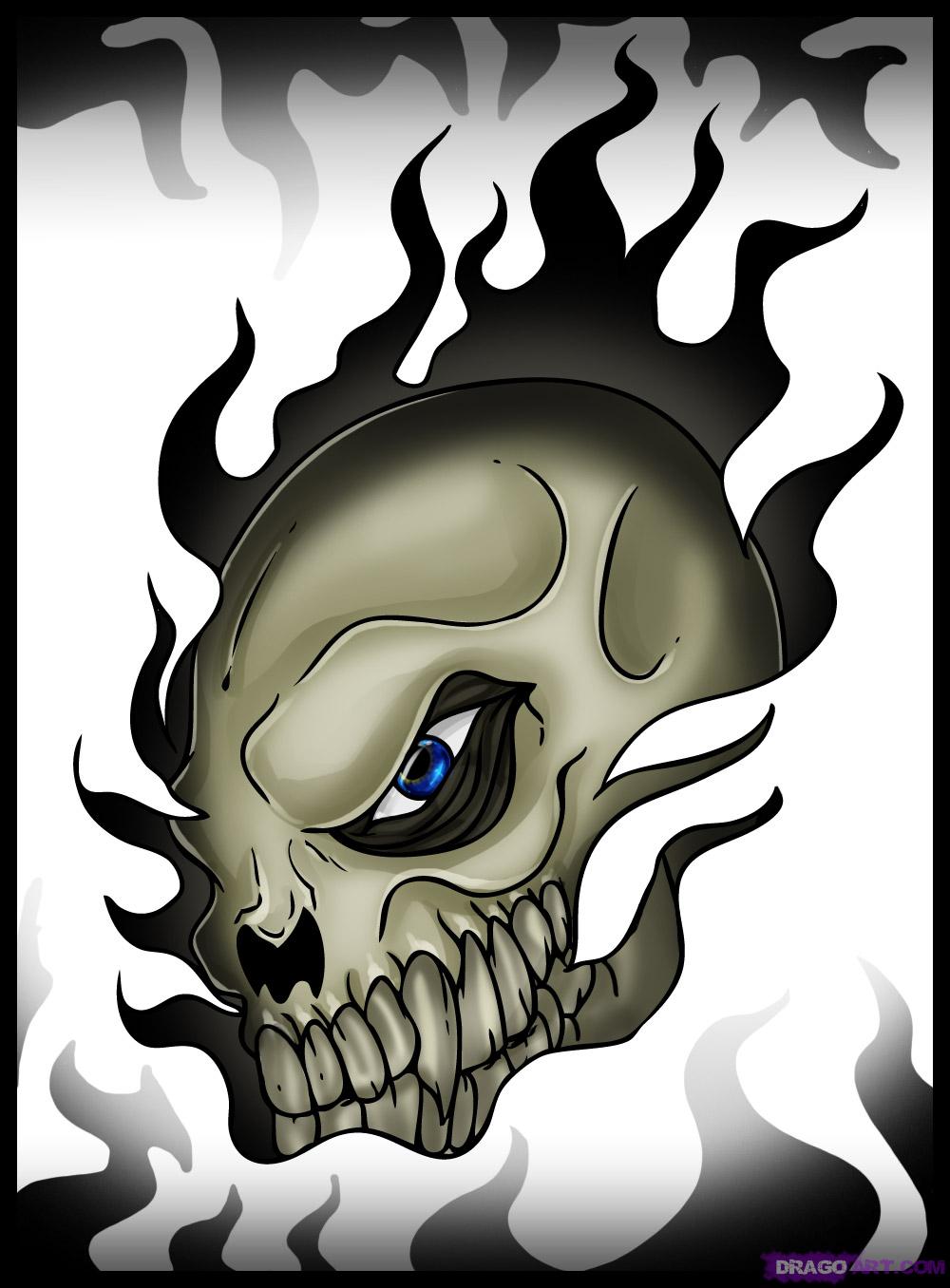 Cool Drawing Of Skulls at GetDrawings Free download