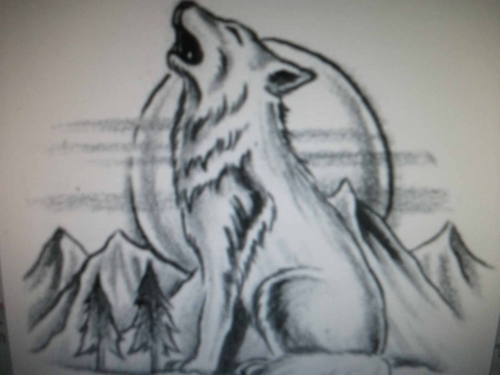 Cool Drawing Of Wolves at GetDrawings Free download
