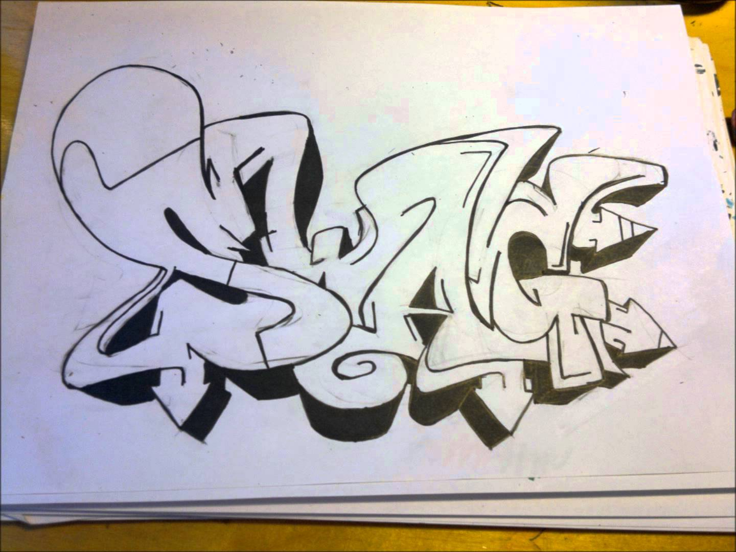 graffiti drawing ideas