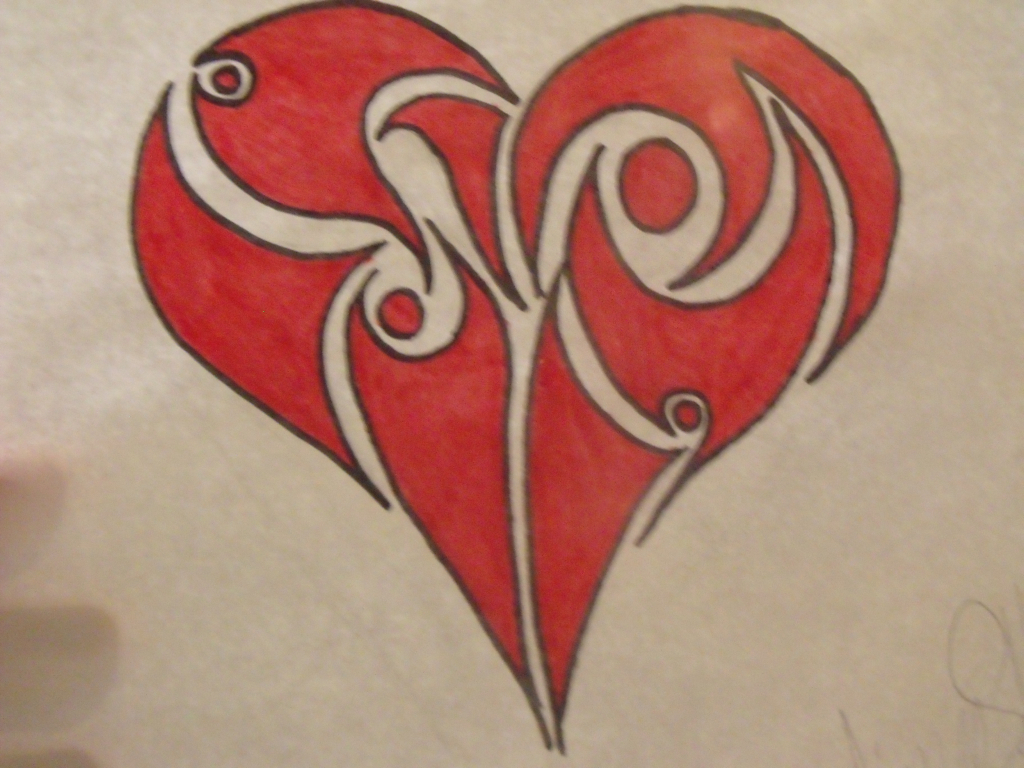 Cool Hearts Drawing at GetDrawings Free download