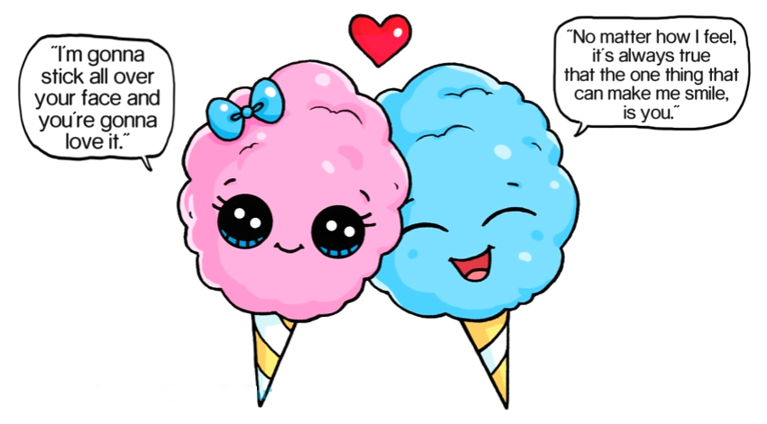 Cotton Candy Drawing at GetDrawings | Free download