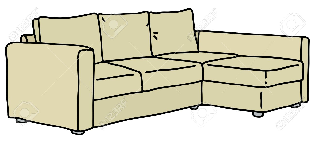 Couch Drawing at GetDrawings | Free download
