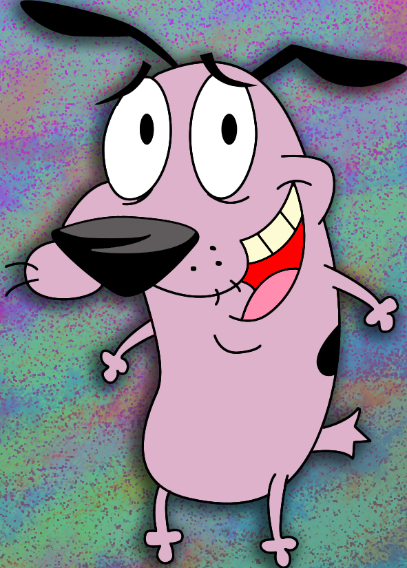 Courage The Cowardly Dog Drawing at GetDrawings Free download