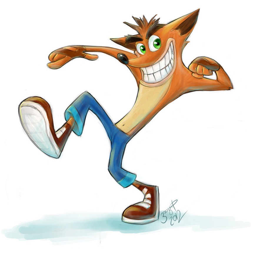 Crash Bandicoot Drawing at GetDrawings Free download