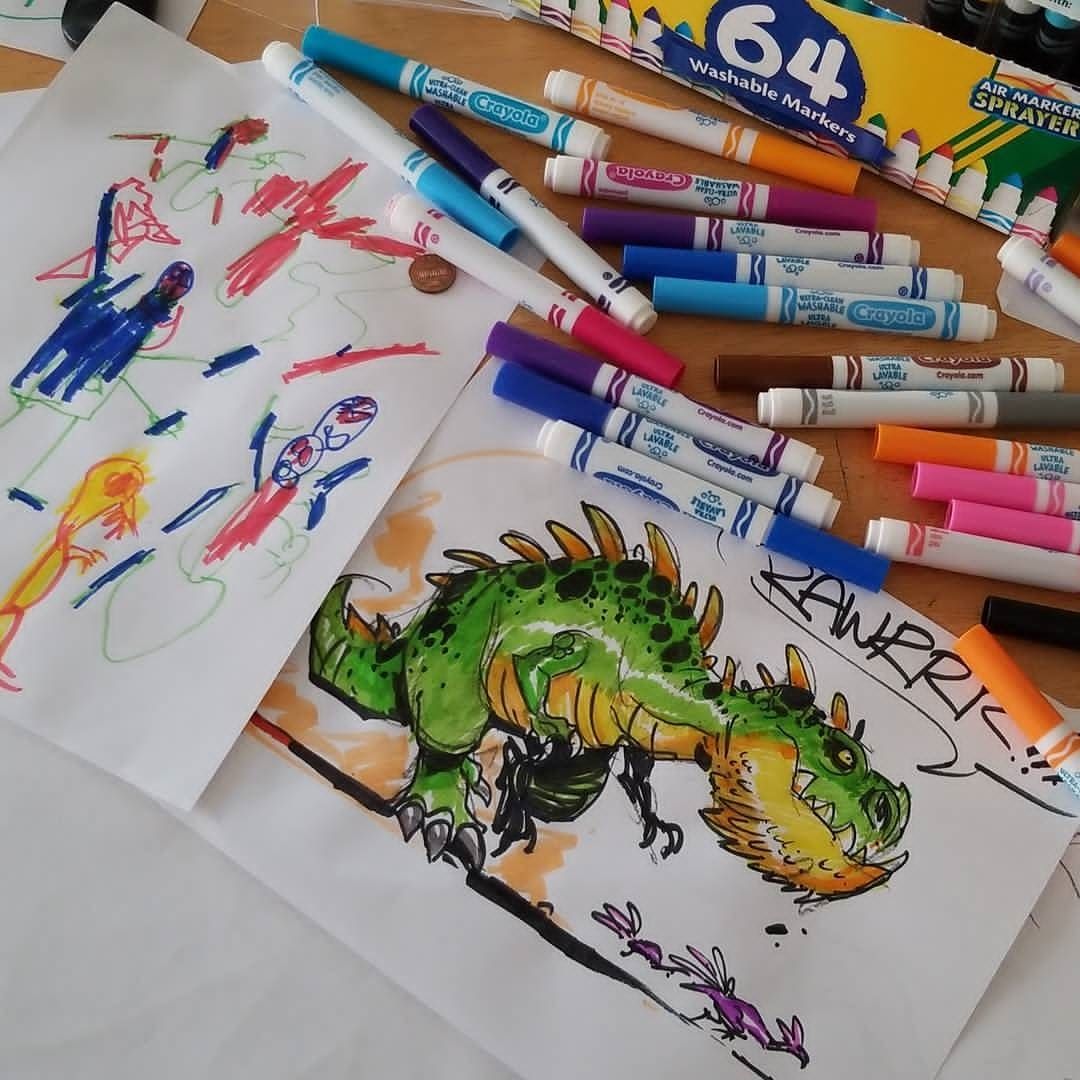 Crayola Markers Drawing at GetDrawings Free download