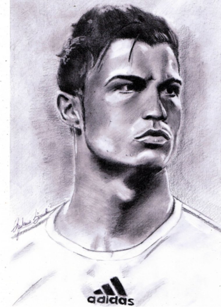 Cristiano Ronaldo Drawing at GetDrawings Free download