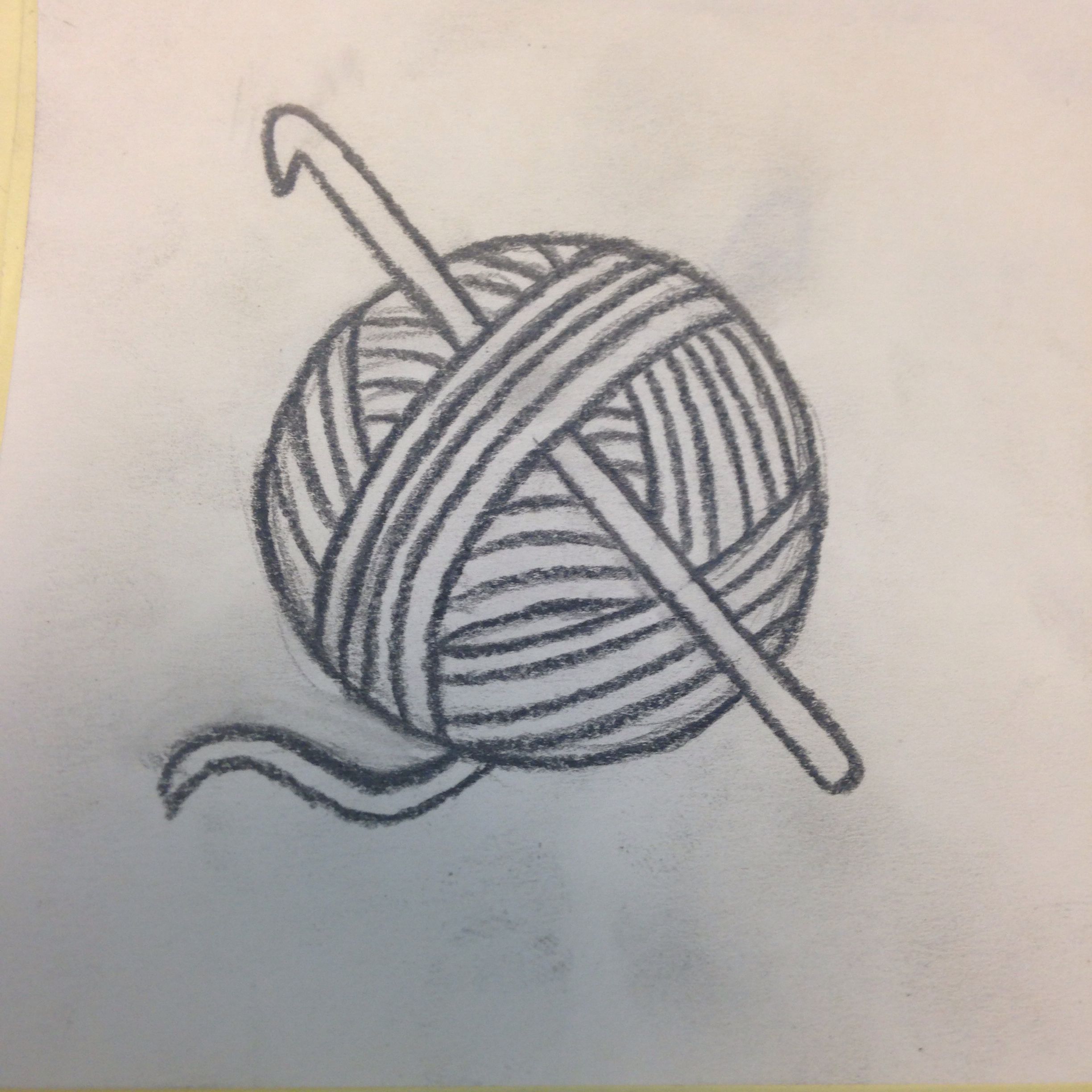 Crochet Hook Drawing at GetDrawings Free download