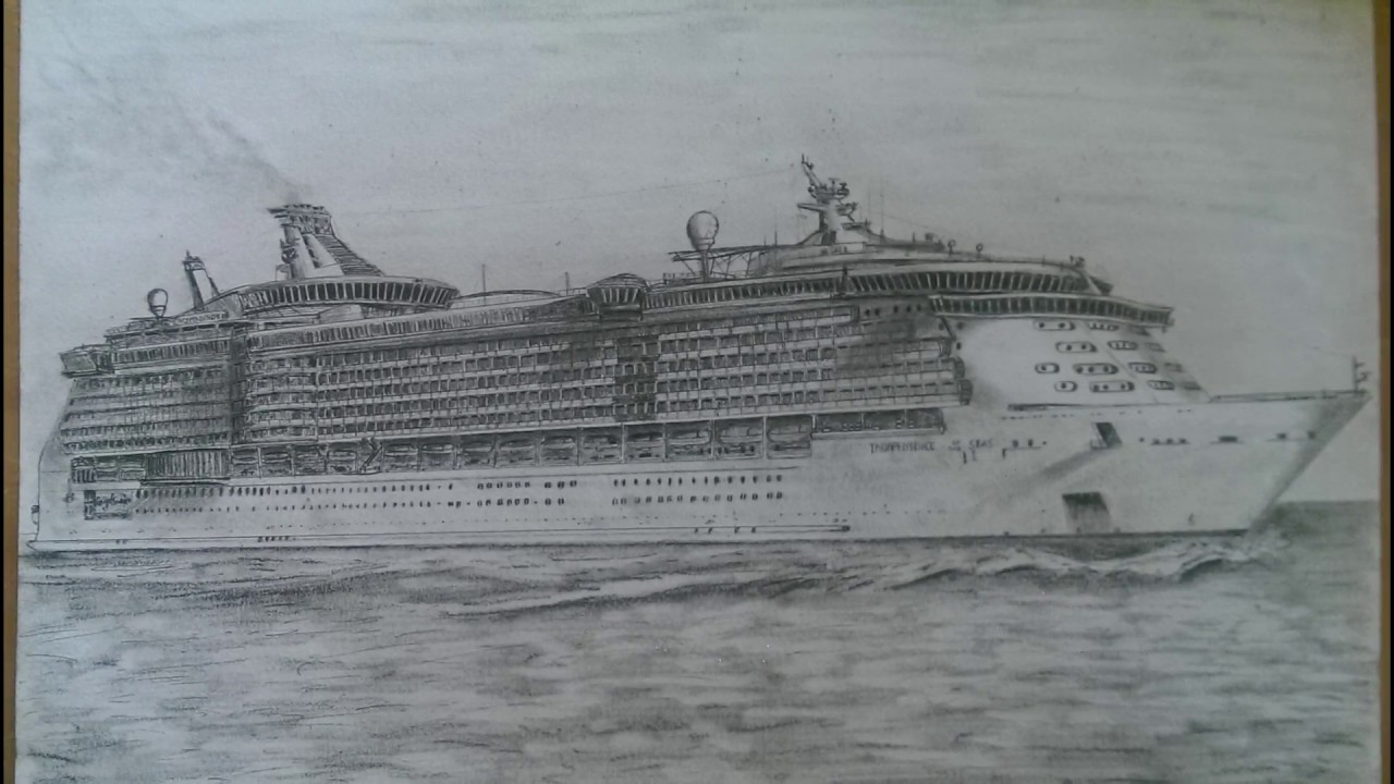 Cruise Ship Drawing at GetDrawings Free download