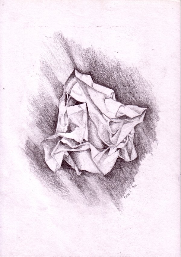 Crumpled Paper Drawing at GetDrawings | Free download