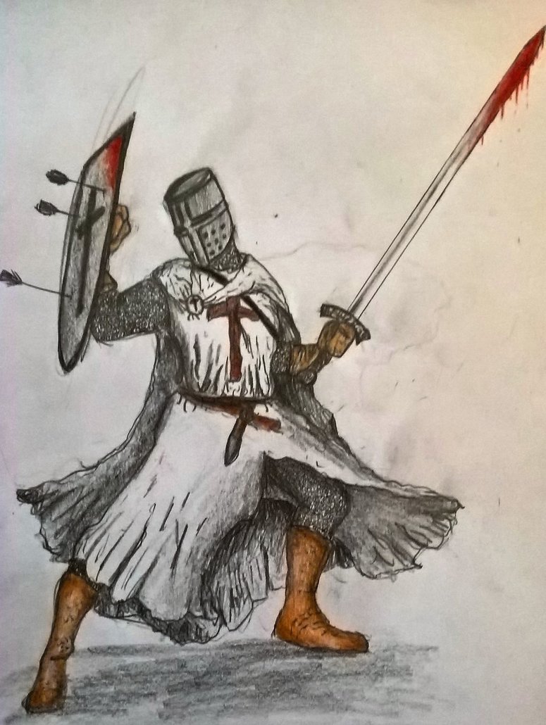 Crusader Drawing at GetDrawings | Free download