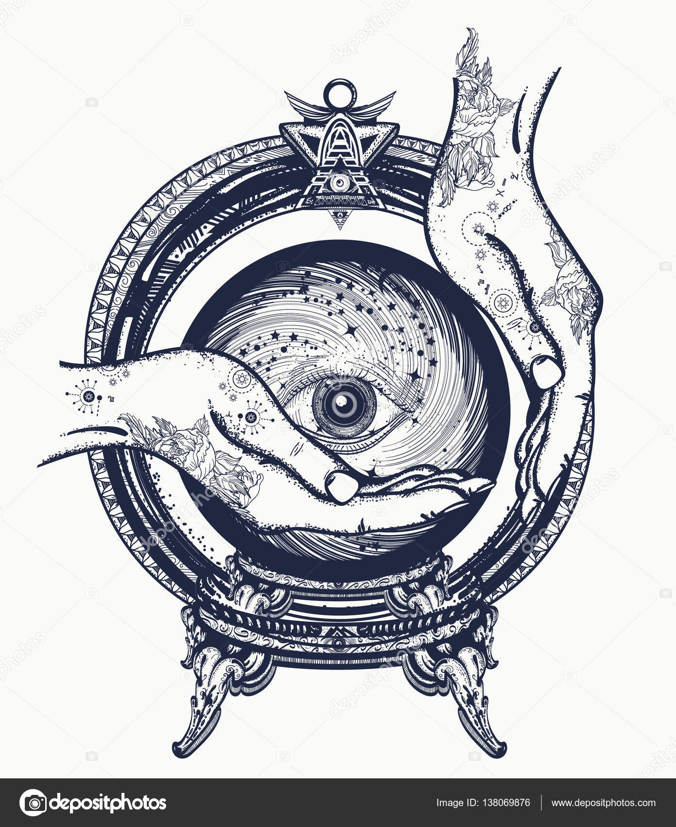 Crystal Ball Drawing at GetDrawings | Free download