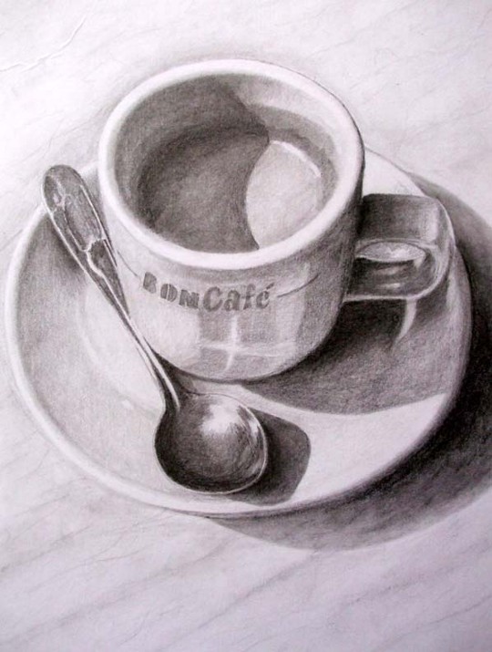 Cup And Saucer Drawing at GetDrawings Free download