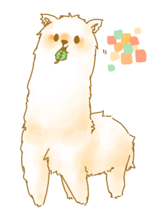 Cute Alpaca Drawing at GetDrawings | Free download