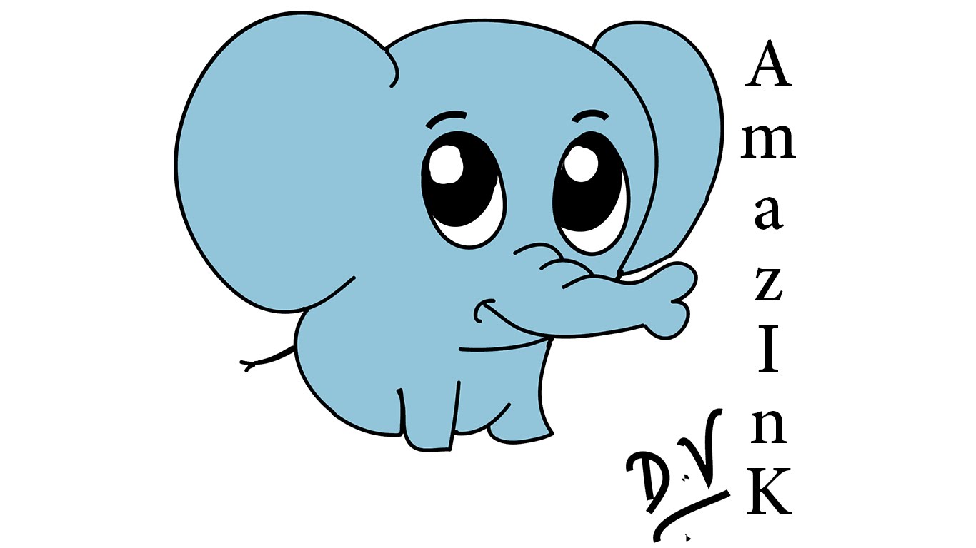 Cute Baby Elephant Drawing at GetDrawings Free download