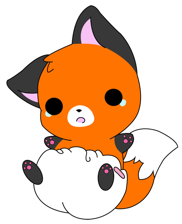 Cute Baby Fox Drawing at GetDrawings | Free download