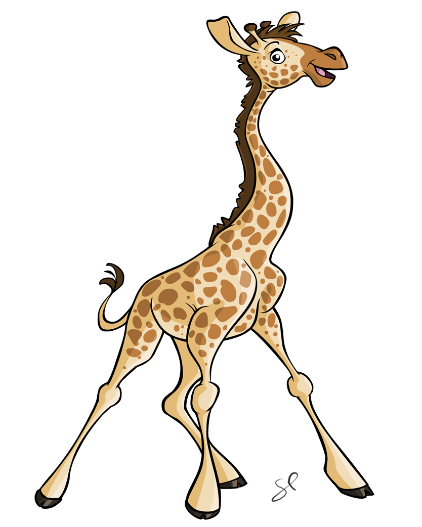 Cute Baby Giraffe Drawing at GetDrawings Free download