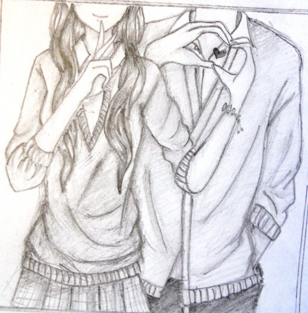 Cute Couple Drawing Ideas at GetDrawings | Free download