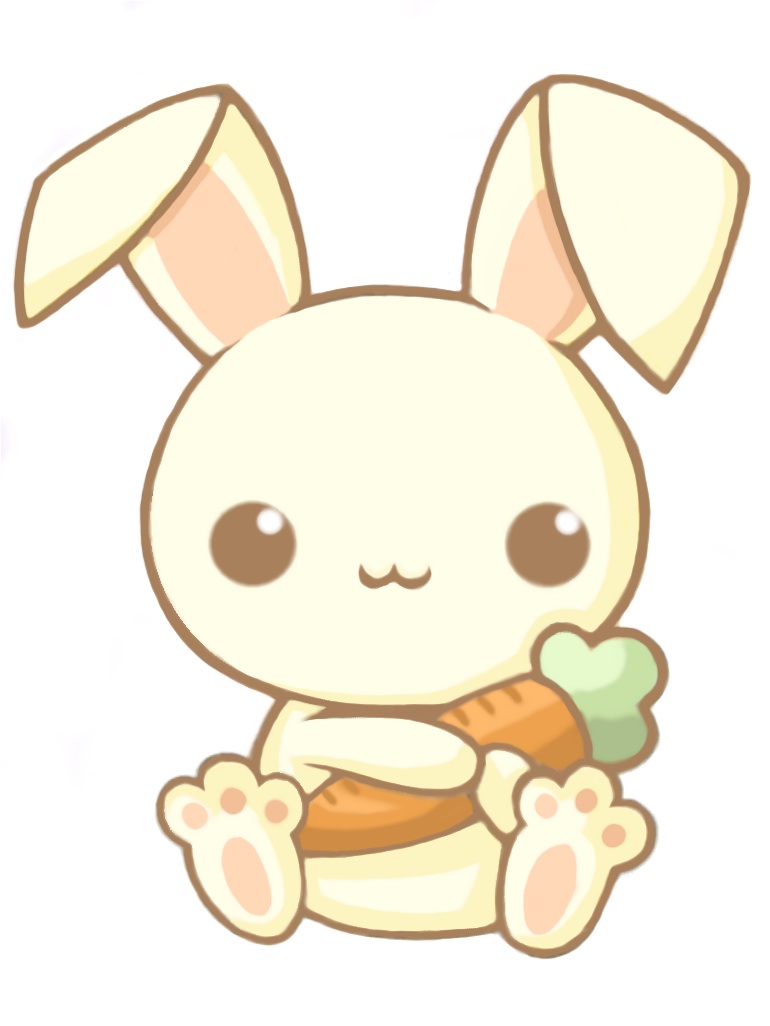 Cute Easter Bunny Drawing at GetDrawings | Free download