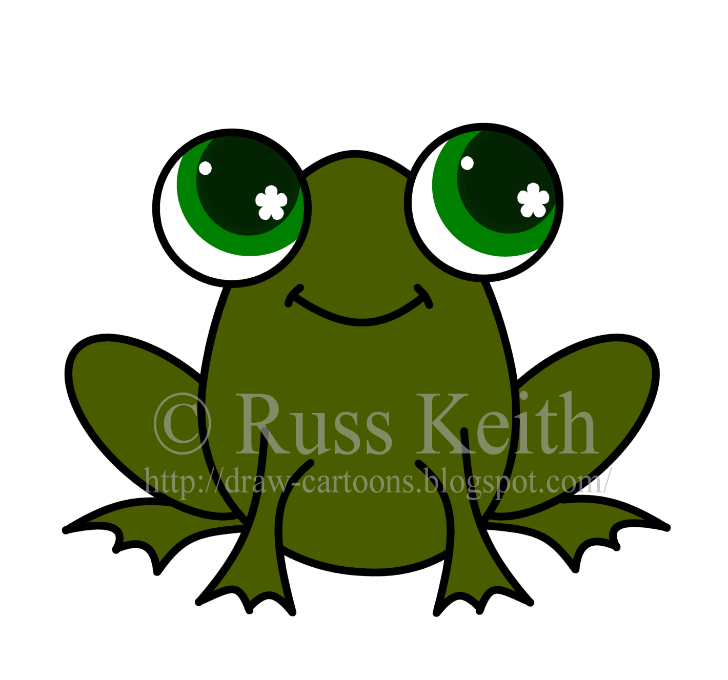 Cute Frog Drawing at GetDrawings | Free download