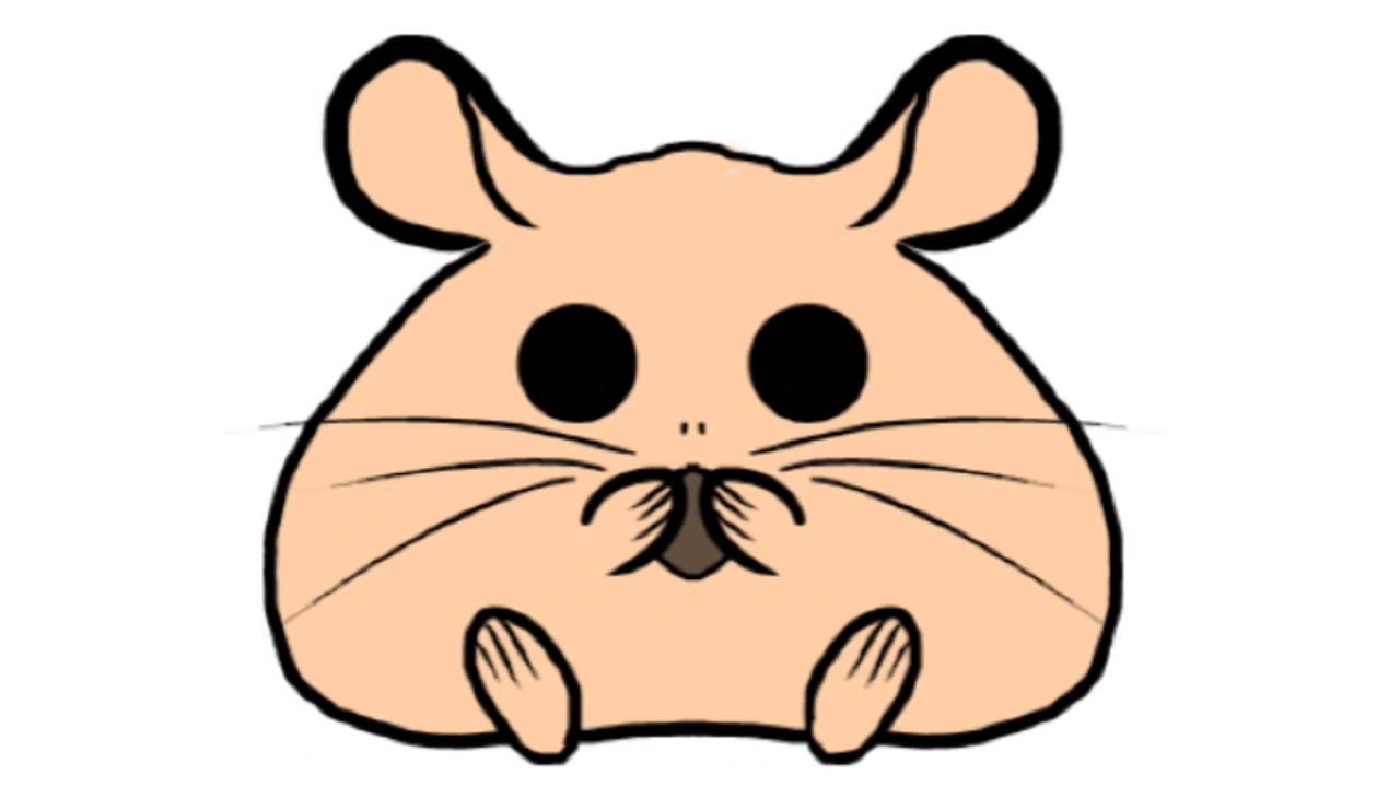 Cute Hamster Drawing at GetDrawings | Free download