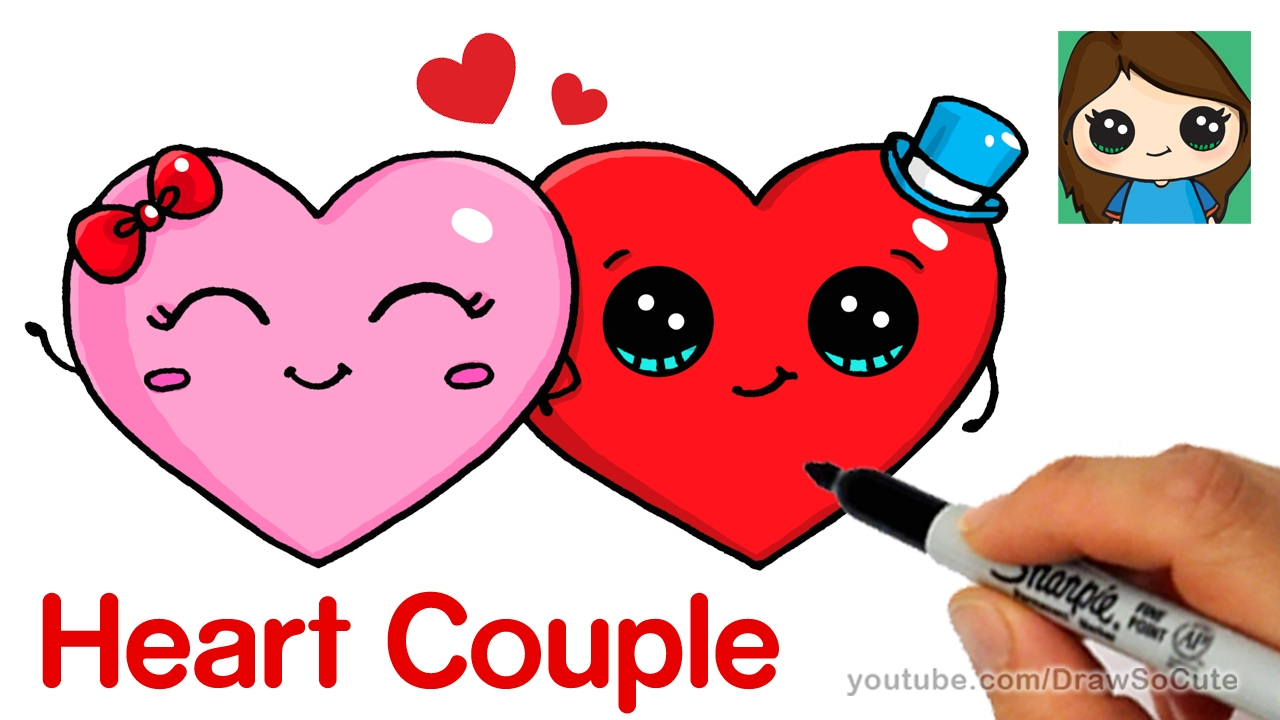 Cute Heart Drawing at GetDrawings Free download