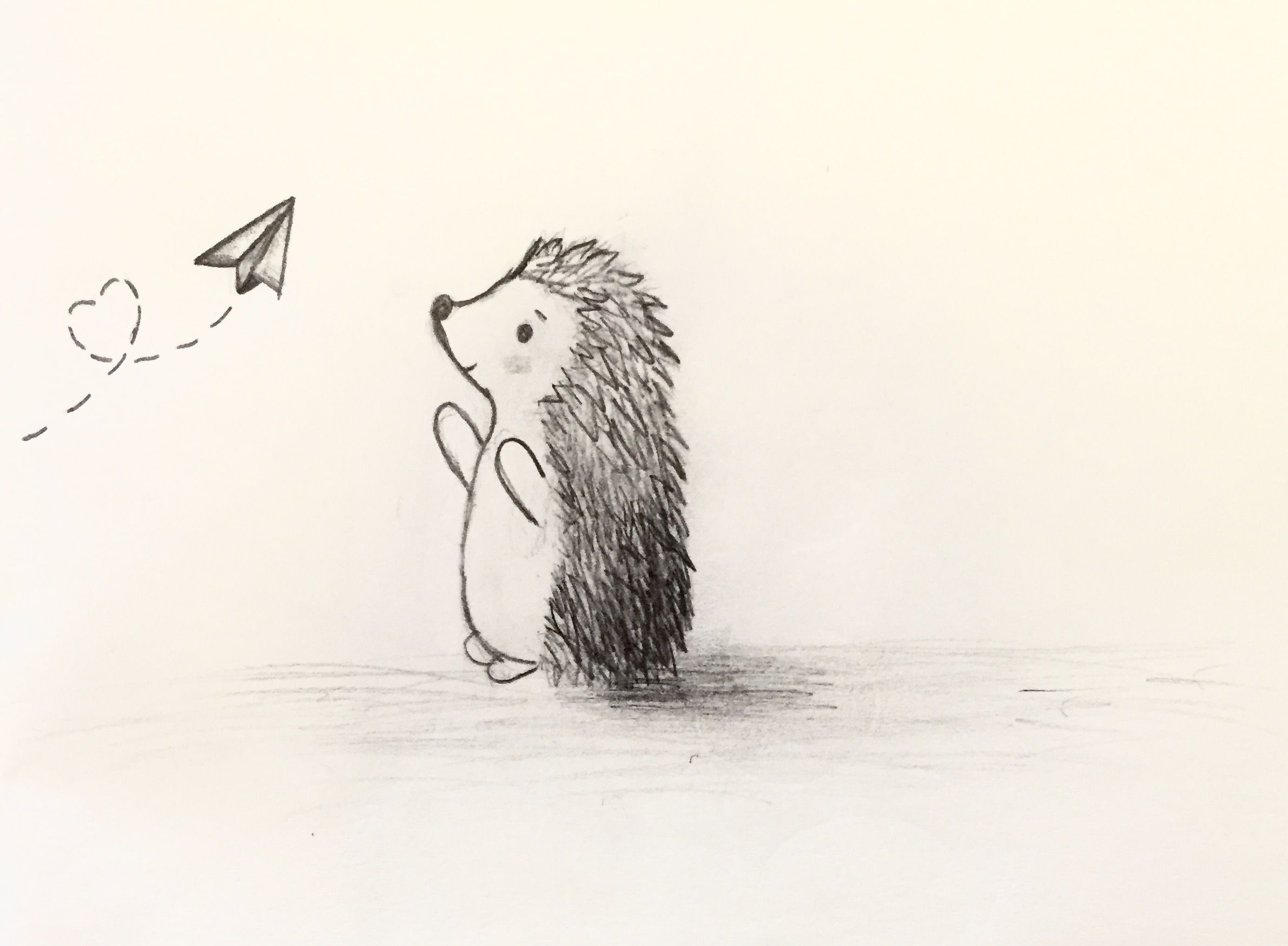 Cute Hedgehog Drawing at GetDrawings | Free download