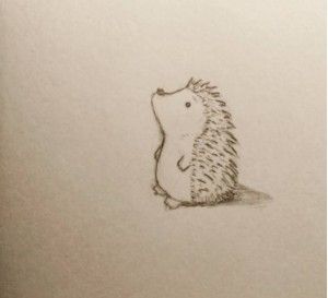 Cute Hedgehog Drawing at GetDrawings | Free download