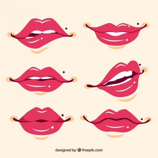 Cute Lips Drawing at GetDrawings Free download