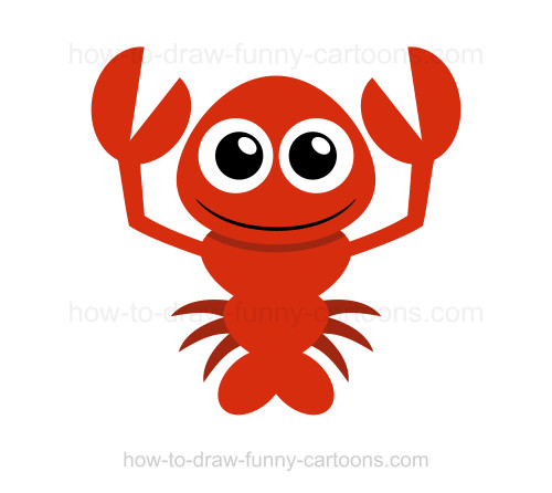 Cute Lobster Drawing at GetDrawings | Free download