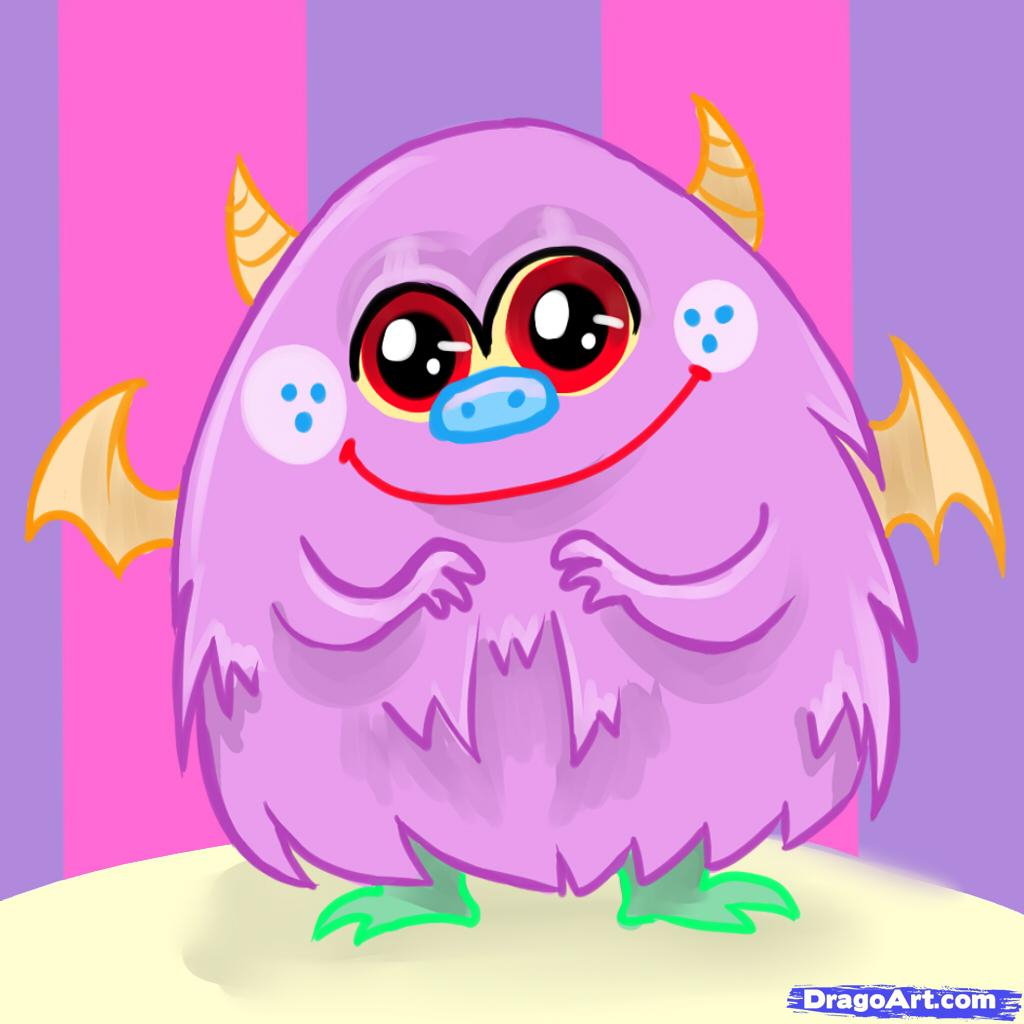 Cute Monsters Drawing at GetDrawings Free download