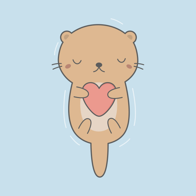 Cute Otter Drawing at GetDrawings | Free download