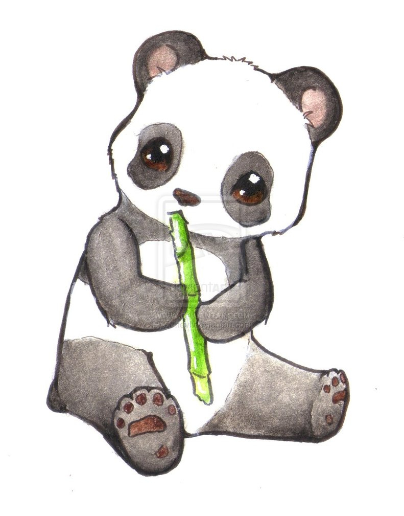 Cute Panda Bear Drawing At Getdrawings Free Download 