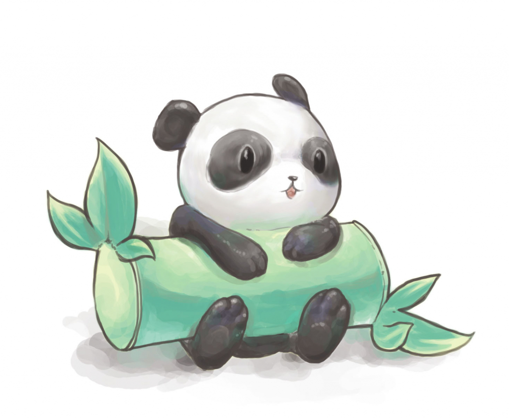 cute panda bear drawing at getdrawings  free download