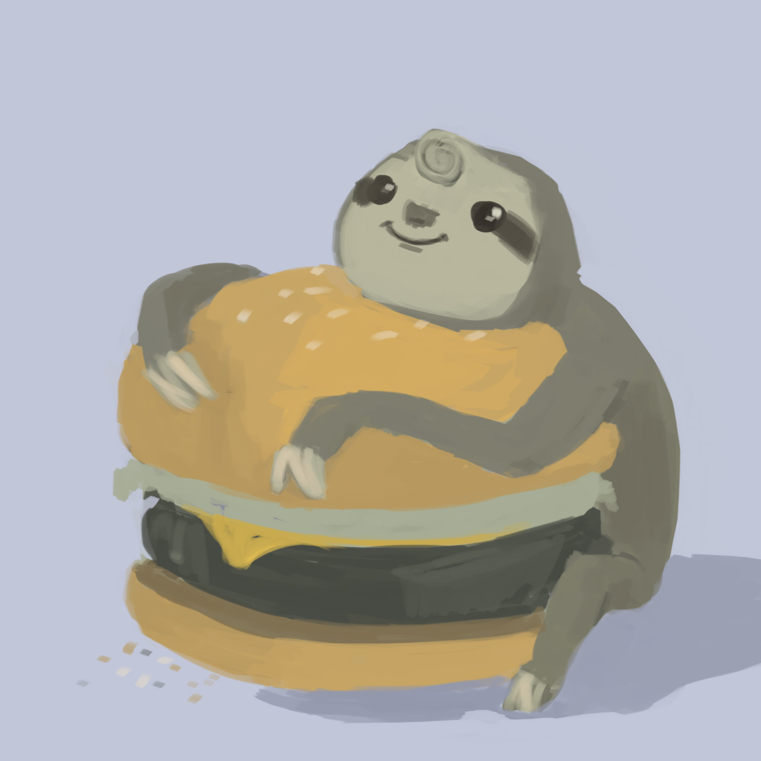Cute Sloth Drawing at GetDrawings | Free download