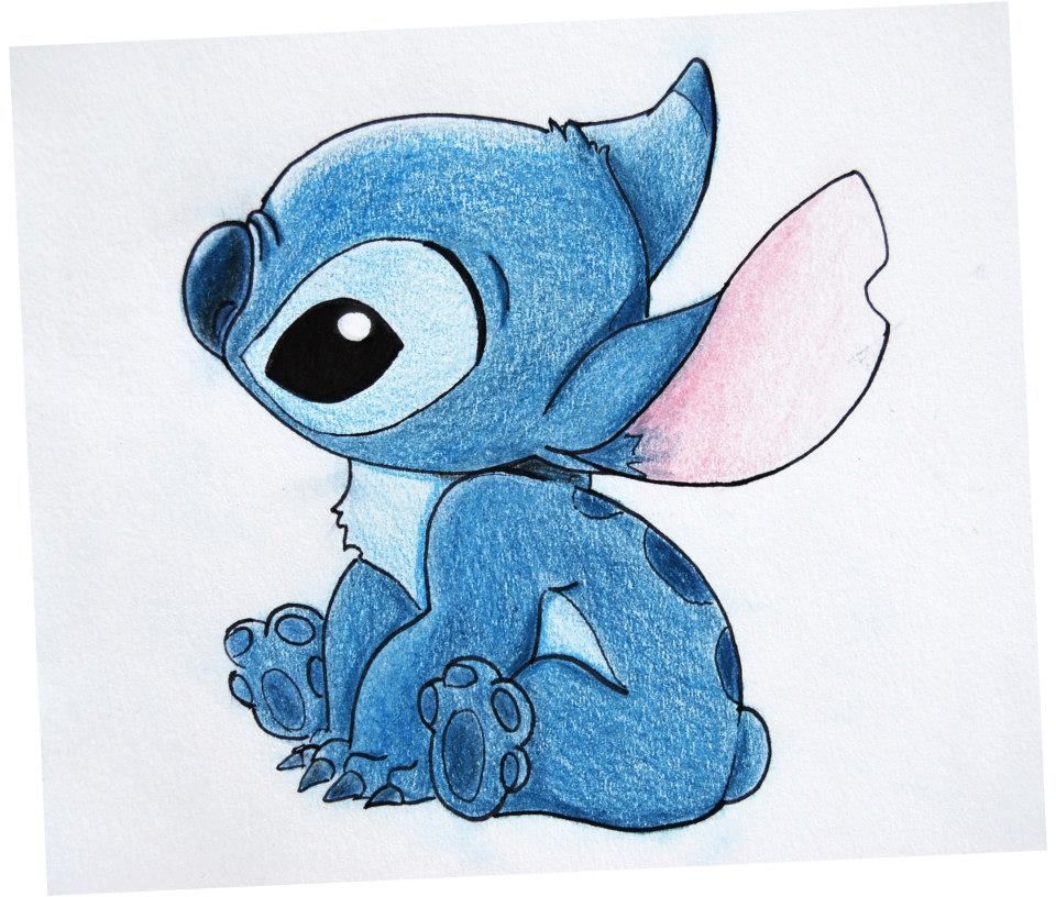 Cute Stitch Drawing at GetDrawings Free download