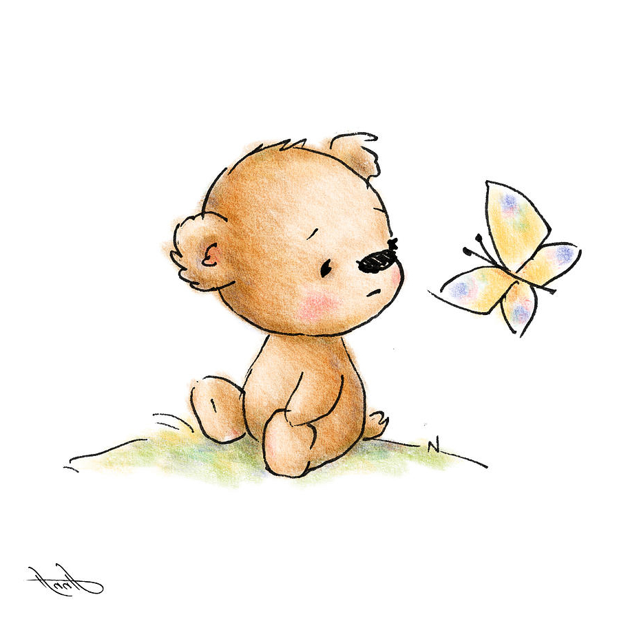 Cute Teddy Bear Drawing at GetDrawings Free download