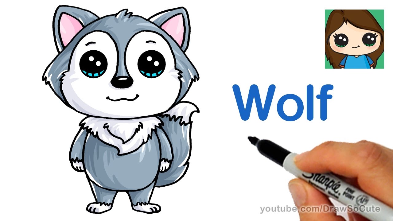 Featured image of post Cute Wolf Images Drawings