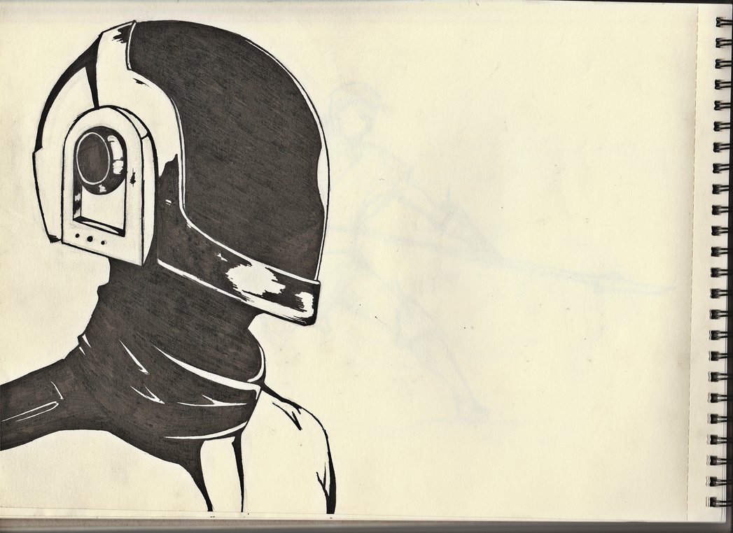 Daft Punk Drawing at GetDrawings Free download