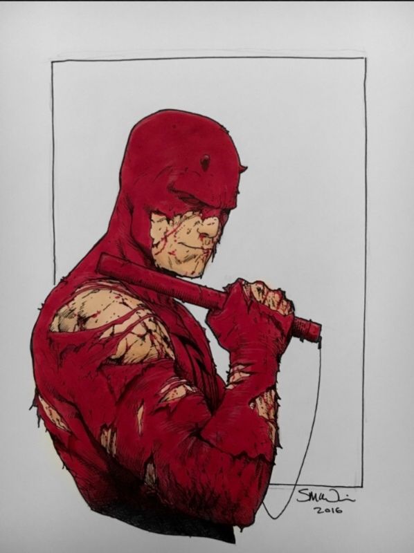 Daredevil Drawing at GetDrawings | Free download