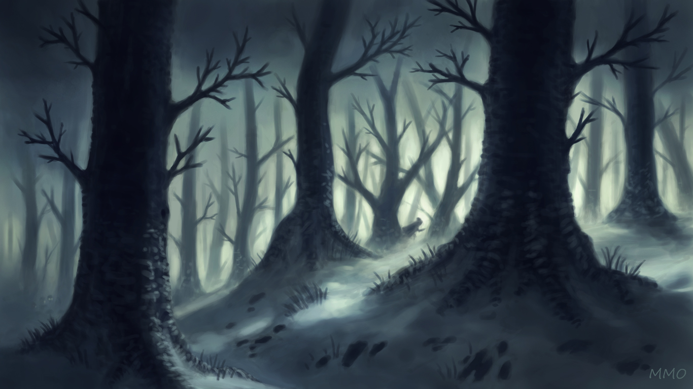 Dark Forest Drawing at GetDrawings Free download