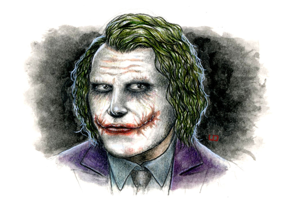 Dark Knight Joker Drawing at GetDrawings Free download