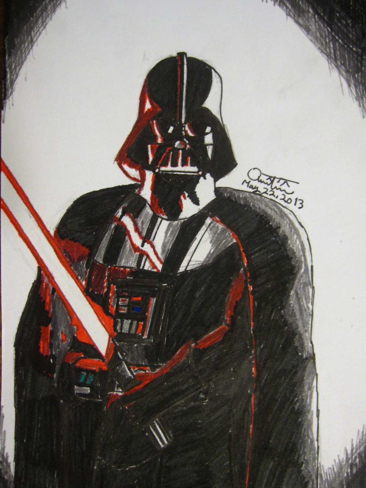 Darth Vader Drawing at GetDrawings Free download