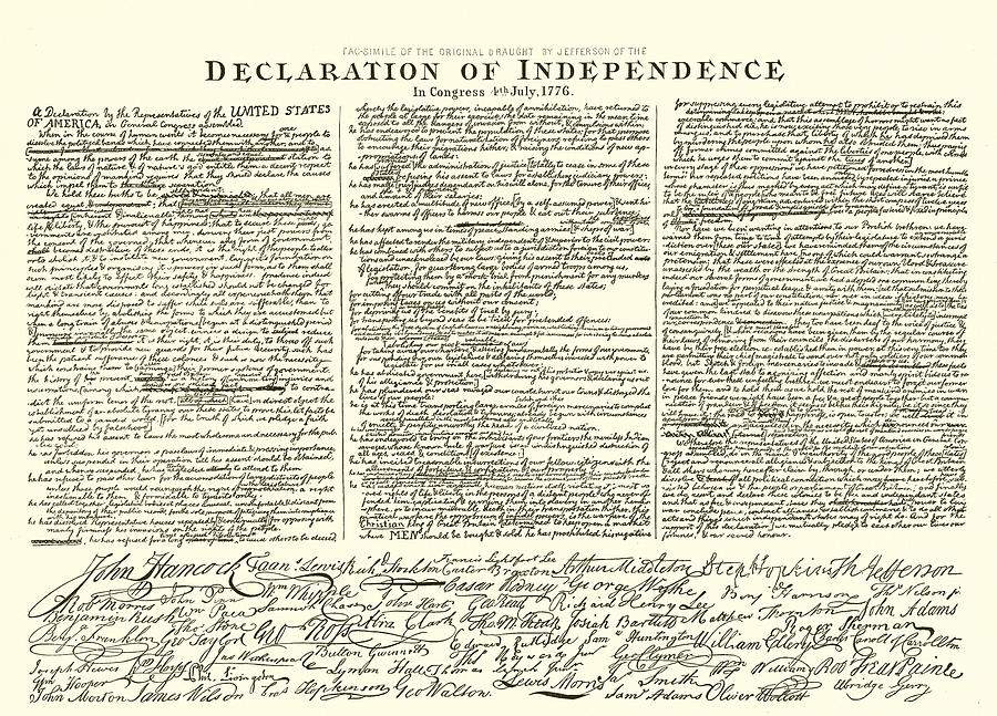Declaration Of Independence Drawing at GetDrawings | Free download