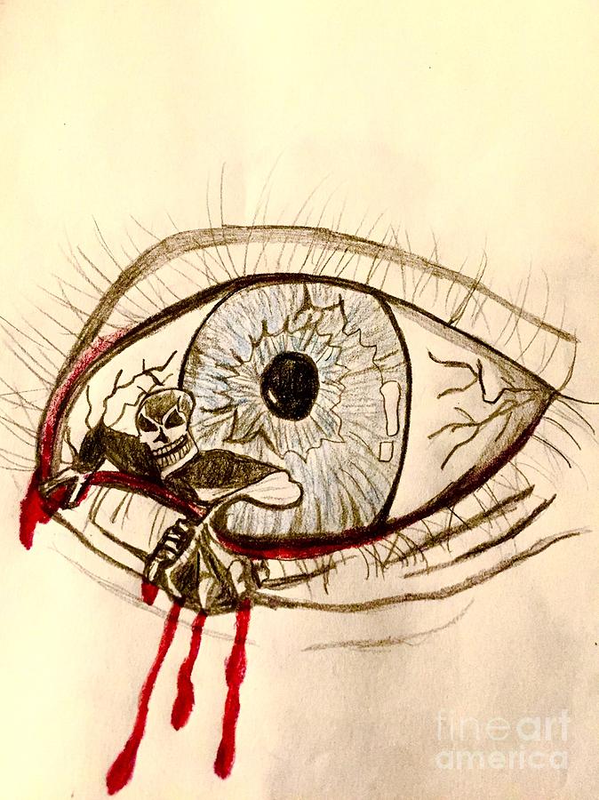 Demon Eye Drawing at GetDrawings | Free download
