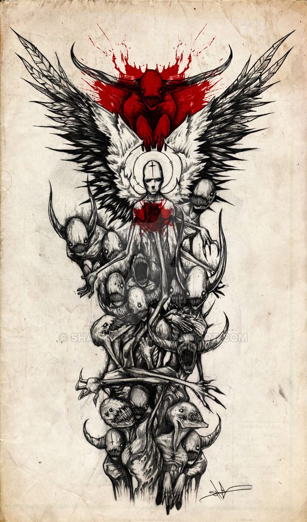 Demon Tattoo Drawing at GetDrawings Free download