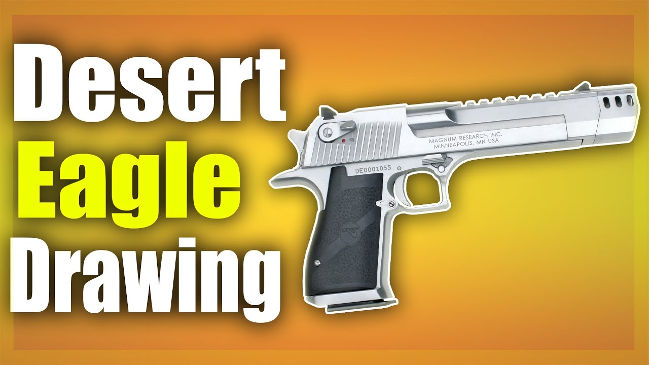 Desert Eagle Drawing at GetDrawings | Free download