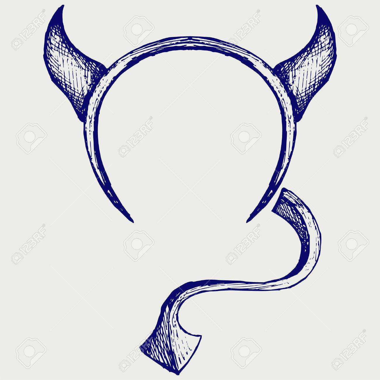Devil Horn Drawing at GetDrawings | Free download