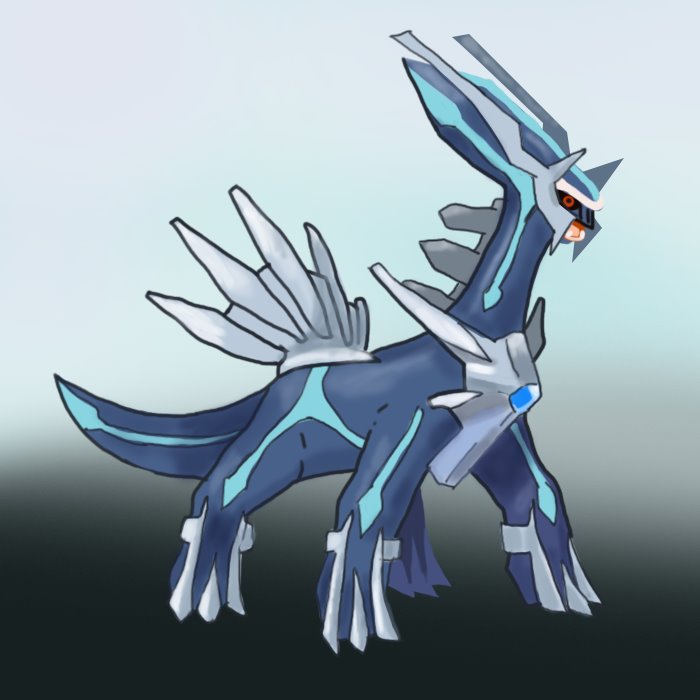 700x700 Learn How To Draw Dialga From Pokemon (Pokemon) Step By Step.